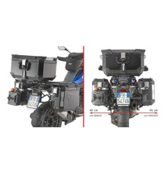 KAPPA STELAŻ KUFRÓW BOCZNYCH MONOKEY CAM SIDE BMW R 1300 GS '24-'25 - POD KUFRY KVG K'VOYAGER ALU - PRAWY KVGS33 WCIĘTY