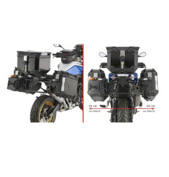 KAPPA STELAŻ KUFRÓW BOCZNYCH MONOKEY CAM SIDE BMW F 900 GS '24-, - POD KUFRY KVG K'VOYAGER ALU - PRAWY KVGS33 WCIĘTY