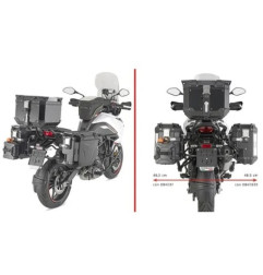 KAPPA STELAŻ KUFRÓW BOCZNYCH MONOKEY CAM SIDE BENELLI TRK 702 / X '23-'25 - POD KUFRY KVG K'VOYAGER ALU - PRAWY KVGS33 WCIĘTY