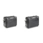 KAPPA KUFRY BOCZNE 48L MONOKEY CAM SIDE KVG48B K'VOYAGER ALUMINIOWE PRAWY / LEWY KOLOR CZARNY ANODOWANY BLACK LINE
