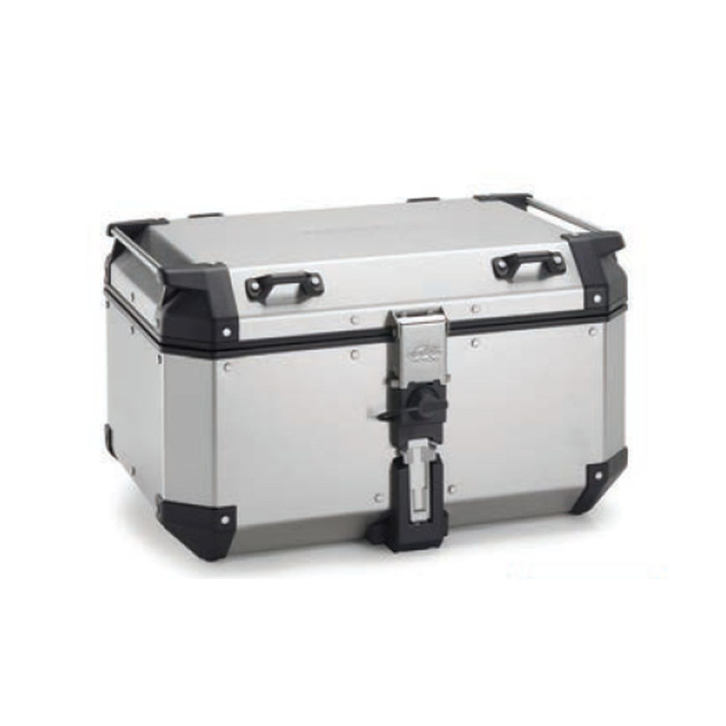 KAPPA KUFER CENTRALNY 58L MONOKEY KVG580A K'VOYAGER ALUMINIOWY KOLOR SREBRNY