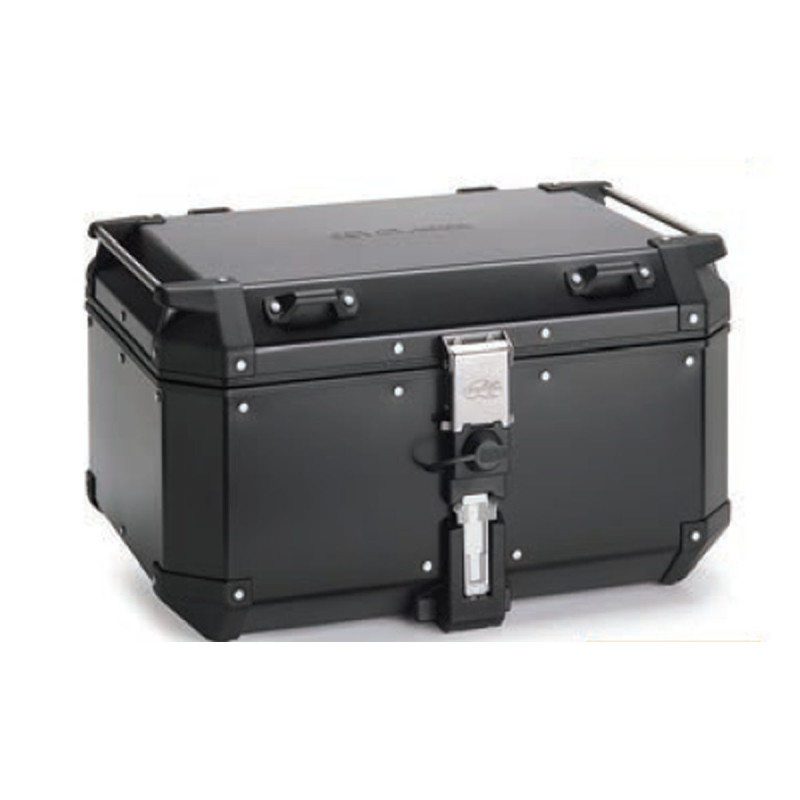 KAPPA KUFER CENTRALNY 58L MONOKEY KVG580B K'VOYAGER ALUMINIOWY KOLOR CZARNY ANODOWANY BLACK LINE