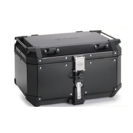 KAPPA KUFER CENTRALNY 58L MONOKEY KVG580B K'VOYAGER ALUMINIOWY KOLOR CZARNY ANODOWANY BLACK LINE