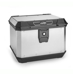 KAPPA 2026/01 KUFER CENTRALNY MONOLOCK 50L KMX500A K'METROBOX ALUMINIOWY SREBRNY ( ZAWIERA PŁYTĘ )