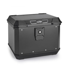 KAPPA 2026/01 KUFER CENTRALNY MONOLOCK 50L KMX500B K'METROBOX ALUMINIOWY CZARNY ( ZAWIERA PŁYTĘ )