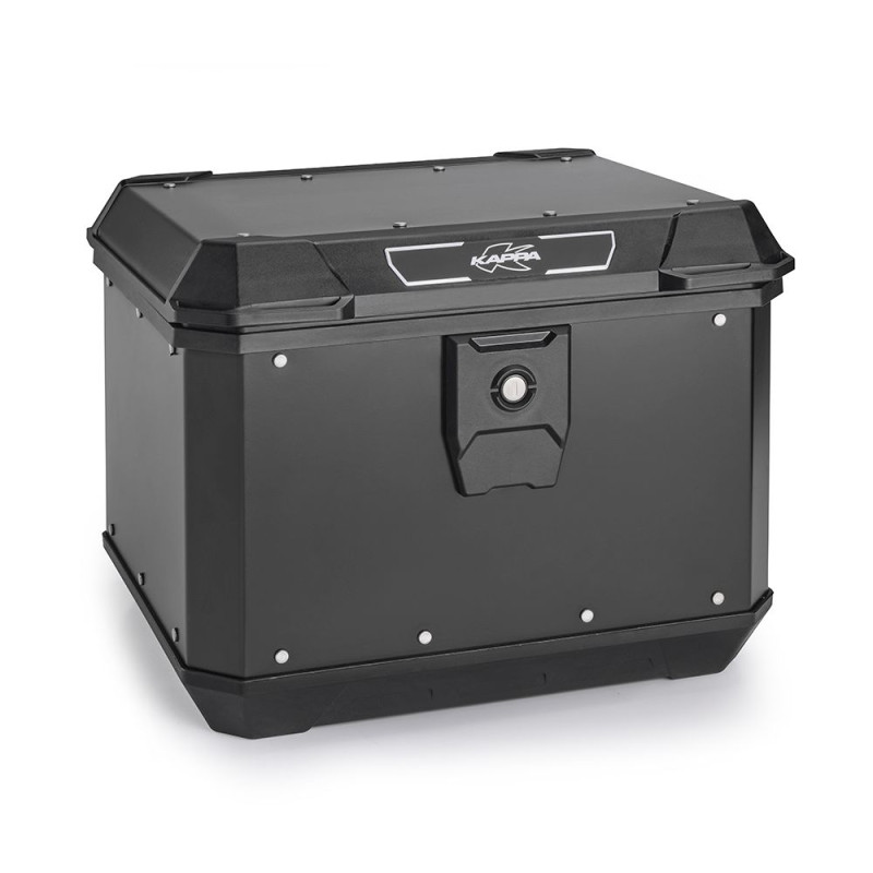 KAPPA 2026/01 KUFER CENTRALNY MONOLOCK 50L KMX500B K'METROBOX ALUMINIOWY CZARNY ( ZAWIERA PŁYTĘ )