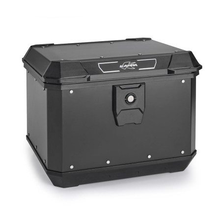 KAPPA 2026/01 KUFER CENTRALNY MONOLOCK 50L KMX500B K'METROBOX ALUMINIOWY CZARNY ( ZAWIERA PŁYTĘ )