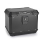 KAPPA 2026/01 KUFER CENTRALNY MONOLOCK 50L KMX500B K'METROBOX ALUMINIOWY CZARNY ( ZAWIERA PŁYTĘ )
