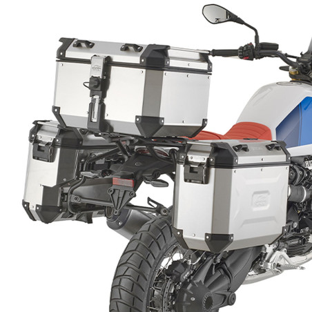 KAPPA 2026/02 STELAŻ KUFRÓW BOCZNYCH MONOKEY CAM SIDE BMW R 12 G/S '25-26 - POD KUFRY KVG K'VOYAGER ALU - LEWY KVGS33 WCIĘTY