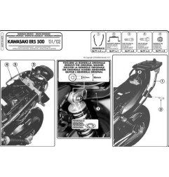 KAPPA STELAŻ KUFRA CENTRALNEGO KAWASAKI ER5 500 (01-07) ( BEZ PŁYTY )