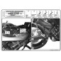 KAPPA STELAŻ KUFRÓW BOCZNYCH MONOKEY HONDA XL 700V TRANSALP (08-13) - RÓWNIEŻ POD KUFRY MONOKEY K'MISSION ALU