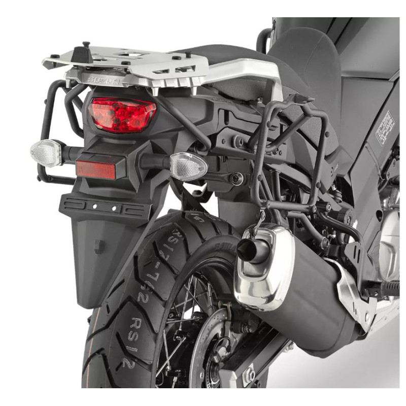 KAPPA STELAŻ KUFRÓW BOCZNYCH MONOKEY SUZUKI DL 650 V STROM '17-'24 - RÓWNIEŻ POD KUFRY MONOKEY KMS K'MISSION ALU