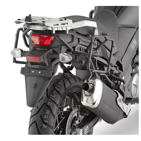 KAPPA STELAŻ KUFRÓW BOCZNYCH MONOKEY SUZUKI DL 650 V STROM '17-'24 - RÓWNIEŻ POD KUFRY MONOKEY KMS K'MISSION ALU