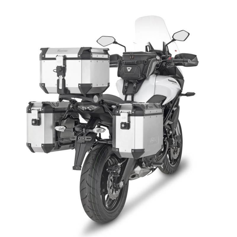 KAPPA STELAŻ KUFRÓW BOCZNYCH MONOKEY KAWASAKI VERSYS 650 (15-25) - RÓWNIEŻ POD KUFRY MONOKEY KMS K'MISSION ALU