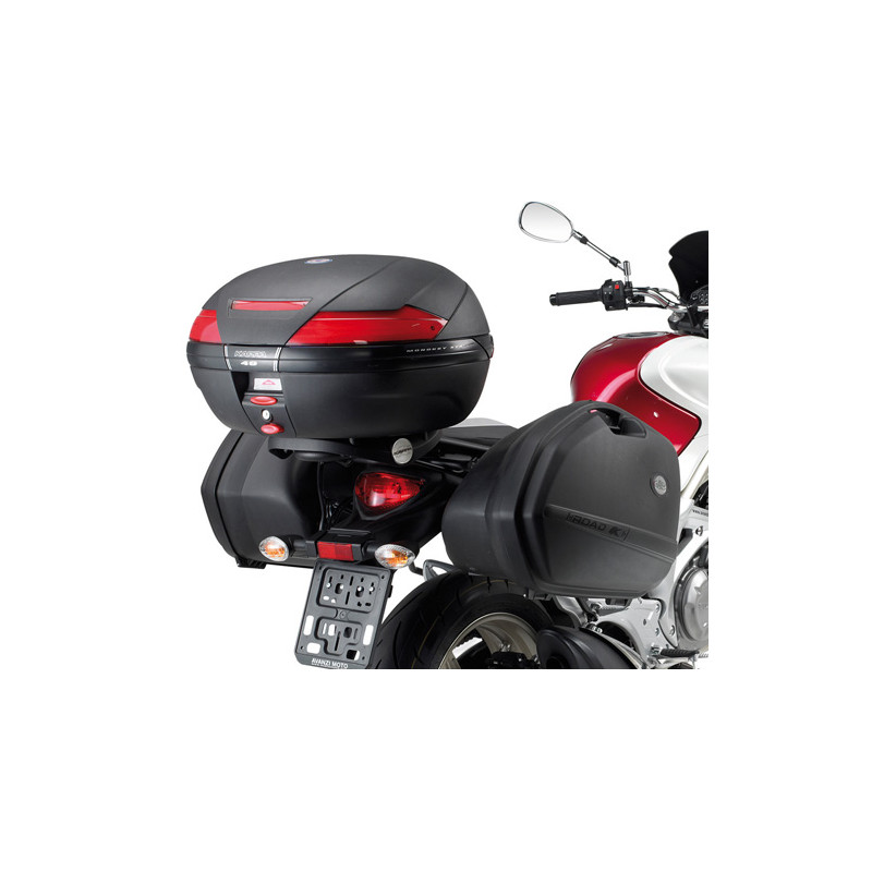 KAPPA STELAŻ KUFRA CENTRALNEGO SUZUKI GLADIUS 650 (09-16) ( Z PŁYTĄ MONOKEY )