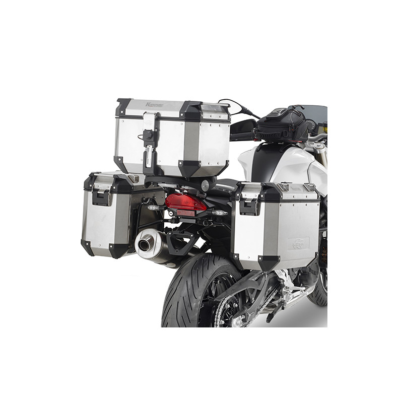 KAPPA STELAŻ KUFRA CENTRALNEGO BMW F 800GT (13-18), F 800ST (06-16), F 800R (15-18) ( Z PŁYTĄ MONOKEY )