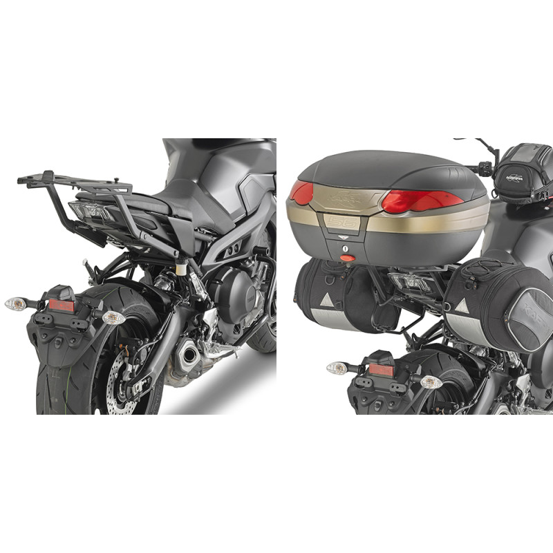 KAPPA STELAŻ KUFRA CENTRALNEGO YAMAHA MT-09 '17-'20 (BEZ PŁYTY)