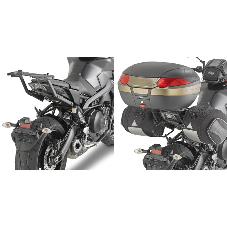 KAPPA STELAŻ KUFRA CENTRALNEGO YAMAHA MT-09 '17-'20 (BEZ PŁYTY)
