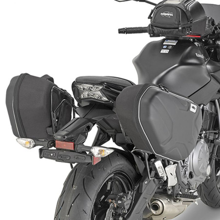 KAPPA STELAŻ POD TORBY (SAKWY) BOCZNE KAWASAKI Z 650 (17-25) - RÓWNIEŻ POD KUFRY RA314 EASY LOCK