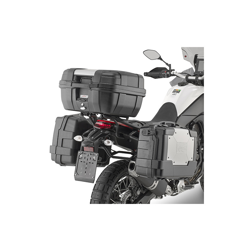 KAPPA STELAŻ KUFRÓW BOCZNYCH MONOKEY YAMAHA TENERE '19-'24, WORLD RAID 700 '22-'25 - RÓWNIEŻ POD KUFRY MONOKEY KMS K'MISSION ALU