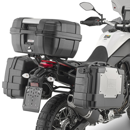 KAPPA STELAŻ KUFRÓW BOCZNYCH MONOKEY YAMAHA TENERE '19-'24, WORLD RAID 700 '22-'25 - RÓWNIEŻ POD KUFRY MONOKEY KMS K'MISSION ALU