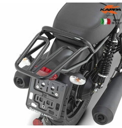 KAPPA STELAŻ KUFRA CENTRALNEGO MOTO GUZZI V7 III STONE / SPECIAJ '17-'20, V7 III Stone Night Pack '19-'20 (BEZ PŁYTY)