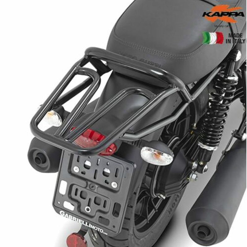 KAPPA STELAŻ KUFRA CENTRALNEGO MOTO GUZZI V7 III STONE / SPECIAJ '17-'20, V7 III Stone Night Pack '19-'20 (BEZ PŁYTY)