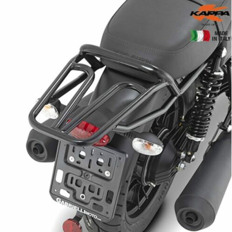 KAPPA STELAŻ KUFRA CENTRALNEGO MOTO GUZZI V7 III STONE / SPECIAJ '17-'20, V7 III Stone Night Pack '19-'20 (BEZ PŁYTY)