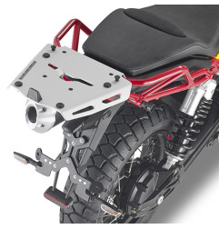 KAPPA STELAŻ KUFRA CENTRALNEGO MOTO GUZZI V85 TT '19-'23 ALUMINIOWY MONOKEY