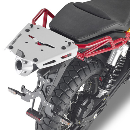 KAPPA STELAŻ KUFRA CENTRALNEGO MOTO GUZZI V85 TT '19-'23 ALUMINIOWY MONOKEY