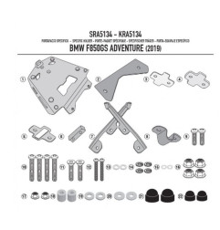 KAPPA STELAŻ KUFRA CENTRALNEGO BMW F 850/900GS Adventure (19-25) ALUMINIOWY MONOKEY