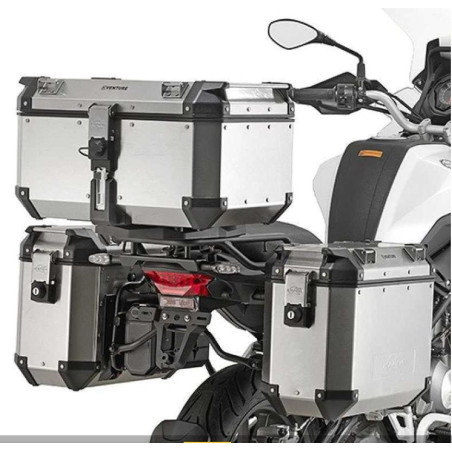 KAPPA STELAŻ KUFRÓW BOCZNYCH MONOKEY BENELLI TRK 502 '17-21 - RÓWNIEŻ POD KUFRY MONOKEY KMS K'MISSION ALU