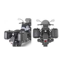 KAPPA STELAŻ KUFRÓW BOCZNYCH MONOKEY MOTO GUZZI V7 STONE '21-'25 - RÓWNIEŻ POD KUFRY MONOKEY KMS K'MISSION ALU