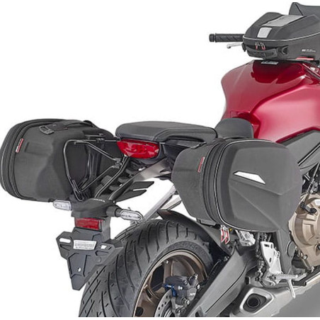 KAPPA STELAŻ POD TORBY (SAKWY) BOCZNE HONDA CB 650R '21-'25 - RÓWNIEŻ POD KUFRY RA314 EASY LOCK