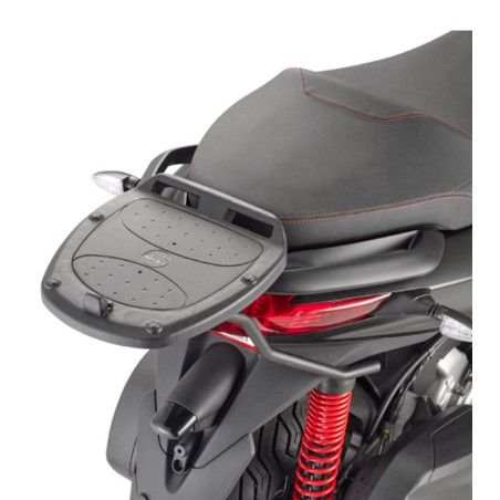 KAPPA STELAŻ KUFRA CENTRALNEGO PIAGGIO MP3 YOURBAN 125/300, HPE 300 '11-'24 (BEZ PŁYTY)