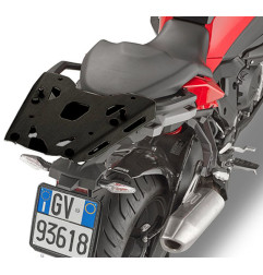 KAPPA STELAŻ KUFRA CENTRALNEGO BMW S 1000 XR '20-'25 ALUMINIOWY MONOKEY - CZARNY
