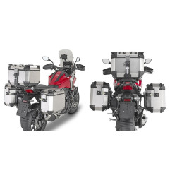 KAPPA STELAŻ KUFRÓW BOCZNYCH MONOKEY CAM SIDE HONDA NC 750X '21-'25 POD KUFRY KFR K'FORCE ORAZ KVG K'VOYAGER ALU