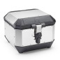 KAPPA KUFER CENTRALNY 44L MONOKEY KMS44A K'MISSION ALUMINIOWY SREBRNY