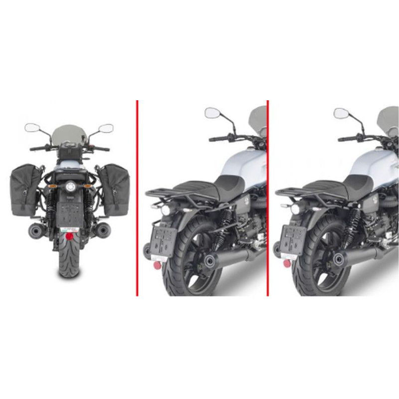KAPPA STELAŻ POD TORBY (SAKWY) BOCZNE SZYBKIEGO MONTAŻU REMOVE-X MOTO GUZZI V7 STONE '21-'25