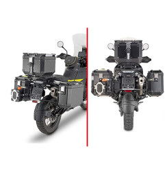 KAPPA STELAŻ KUFRÓW BOCZNYCH MONOKEY TRIUMPH TIGER 1200GT (22-) - RÓWNIEŻ POD KUFRY MONOKEY KMS K'MISSION ALU