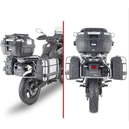KAPPA STELAŻ KUFRÓW BOCZNYCH MONOKEY CF MOTO 800 MT '22-'25 - RÓWNIEŻ POD KUFRY MONOKEY KMS K'MISSION ALU