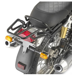 KAPPA STELAŻ KUFRA CENTRALNEGO ROYAL ENFIELD INTERCEPTOR 650 '19-'25 CONTINENTAL GT 650 '20-'25 CZARNY ( BEZ PŁYTY )