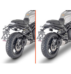 KAPPA STELAŻ POD TORBY (SAKWY) BOCZNE SZYBKIEGO MONTAŻU REMOVE-X BENELLI LEONCIO 800 '22-'25