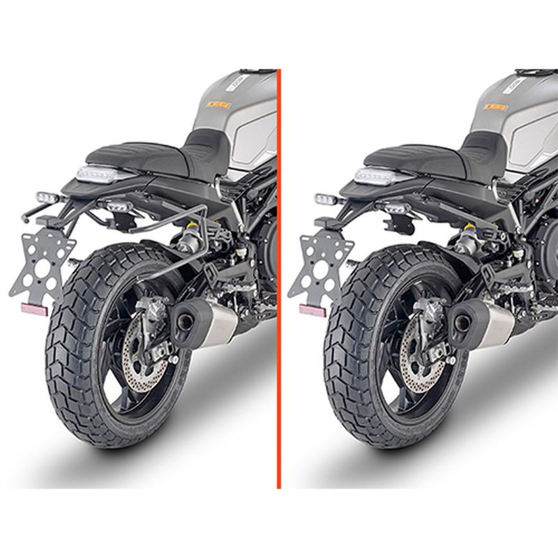 KAPPA STELAŻ POD TORBY (SAKWY) BOCZNE SZYBKIEGO MONTAŻU REMOVE-X BENELLI LEONCIO 800 '22-'25