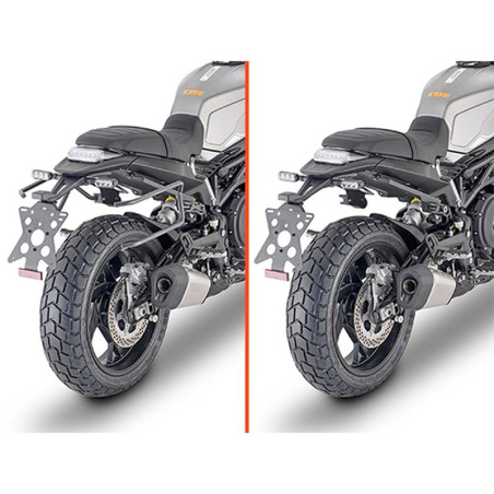 KAPPA STELAŻ POD TORBY (SAKWY) BOCZNE SZYBKIEGO MONTAŻU REMOVE-X BENELLI LEONCIO 800 '22-'25