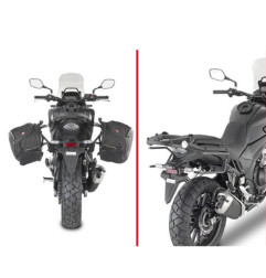 KAPPA STELAŻ POD TORBY (SAKWY) BOCZNE SZYBKIEGO MONTAŻU REMOVE-X HONDA CB 500X '19-'23,
