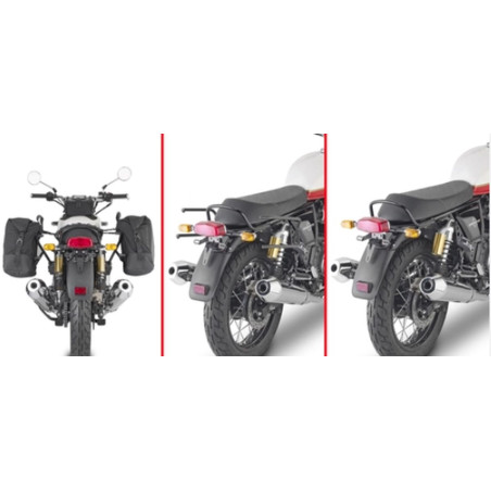 KAPPA STELAŻ POD TORBY (SAKWY) BOCZNE SZYBKIEGO MONTAŻU REMOVE-X ROYAL ENFIELD INTERCEPTOR 650 '19-'25