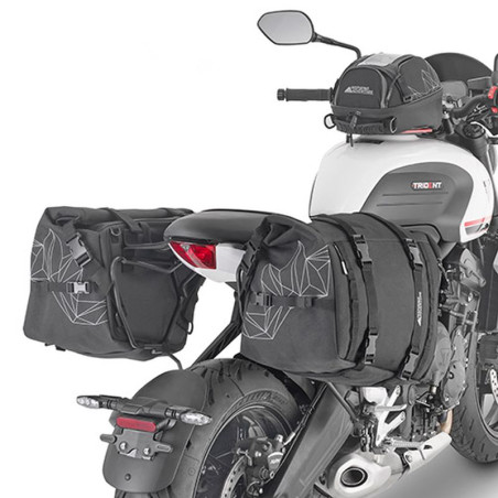 KAPPA STELAŻ POD TORBY (SAKWY) BOCZNE TRIUMPH TRIDENT 660 '21-'25 - RÓWNIEŻ POD KUFRY RA314 EASY LOCK
