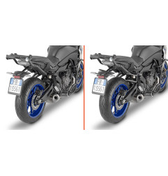KAPPA STELAŻ POD TORBY (SAKWY) BOCZNE SZYBKIEGO MONTAŻU REMOVE-X YAMAHA TRACER 7 '20-'25, TRACER 7GT '20-'24