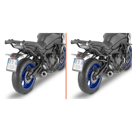 KAPPA STELAŻ POD TORBY (SAKWY) BOCZNE SZYBKIEGO MONTAŻU REMOVE-X YAMAHA TRACER 7 '20-'25, TRACER 7GT '20-'24